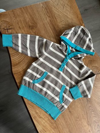 Pull capuche bébé garçon