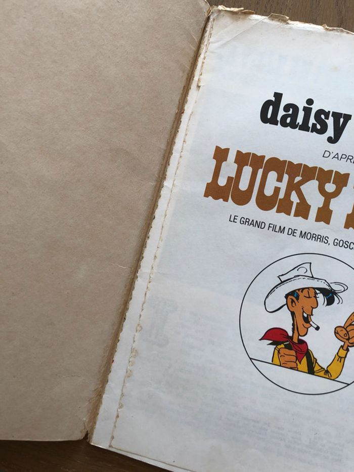Livre Lucky Luke "Daisy town" de 1972 - photo numéro 3