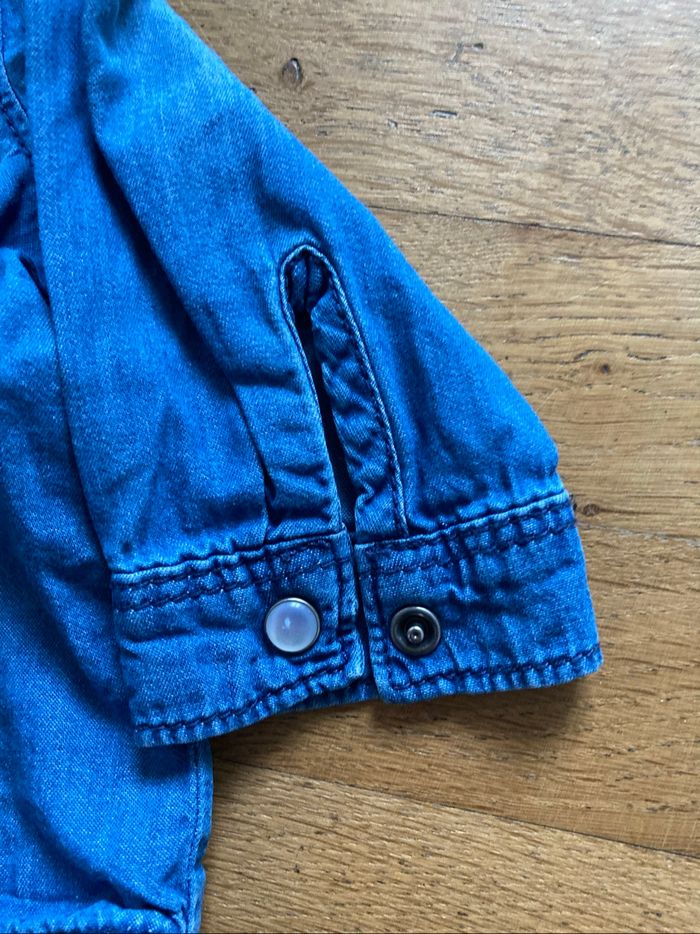 Chemise en jean tape à l’œil 6 mois - photo numéro 4