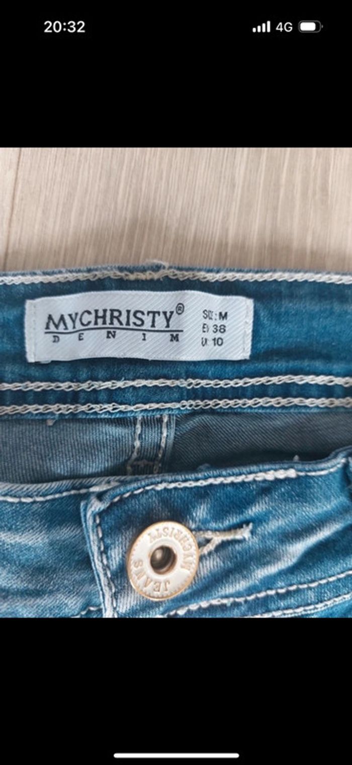 Jeans My Christy taille 38 (M) neuf - photo numéro 6
