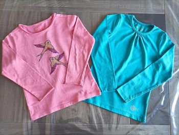 Lot de 2 T Shirts manches longues 6 ans