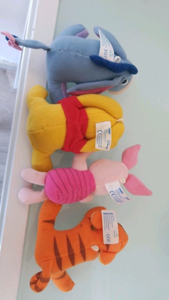 4 peluches grelot winnie l'ourson à accrocher - photo numéro 5