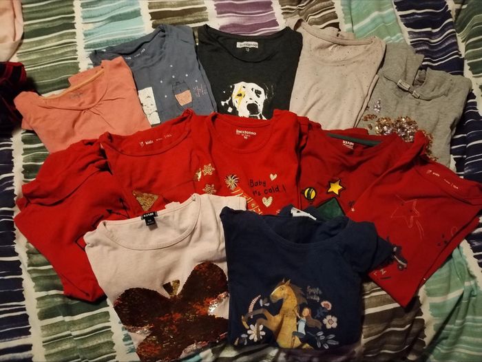 12 t-shirts M.L