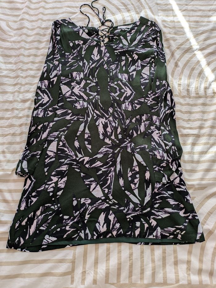 Robe Tunique Fluide FRNCH - Imprimé Tropical / Feuillage