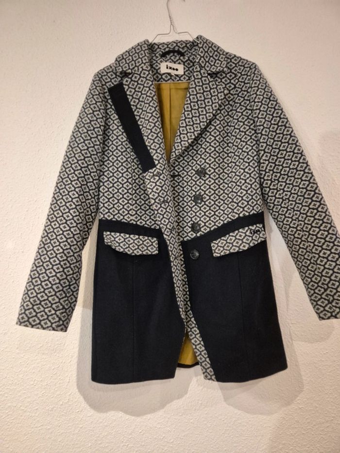 Manteau d'hiver bleu