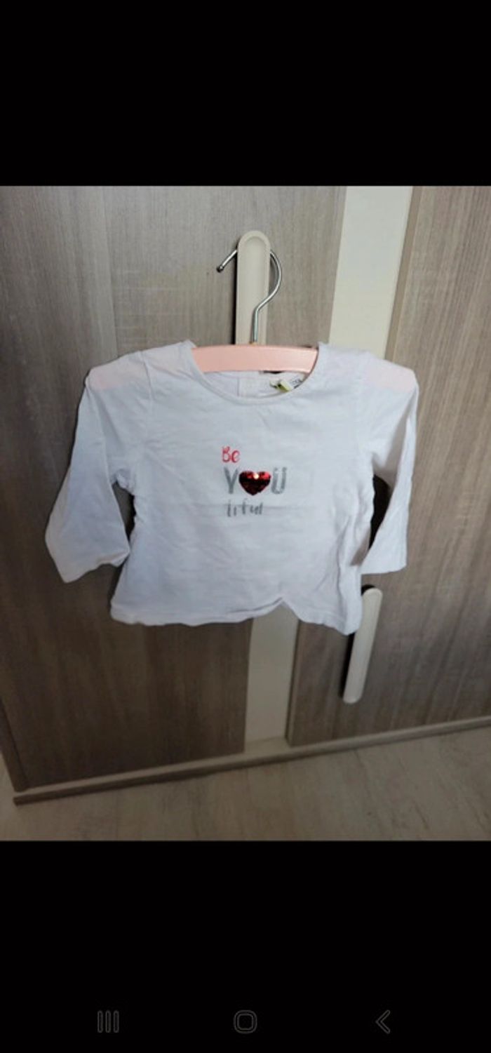 T shirt manches longues 9 mois