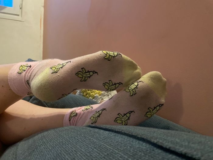 Petite chaussettes rose taille 39 - photo numéro 2