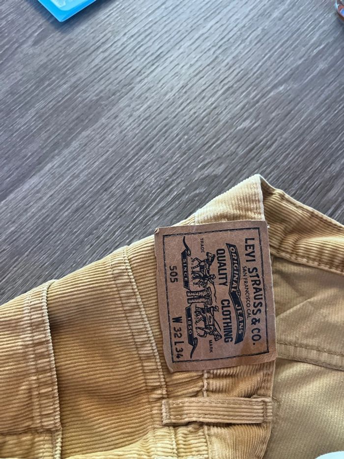 Jean velours Levis - photo numéro 5