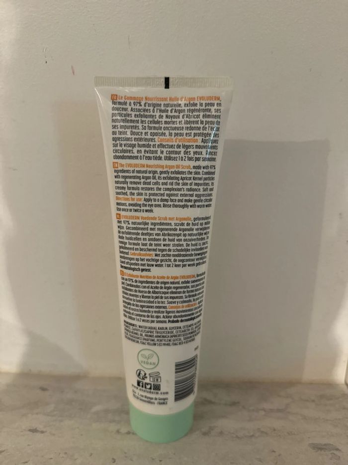 Gommage nourrissant huile d’argan evoluderme neuf - photo numéro 2