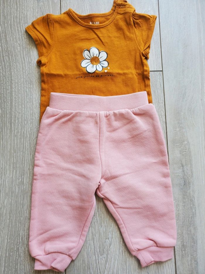 Lot 6 vêtements bébé fille 3 mois - photo numéro 2