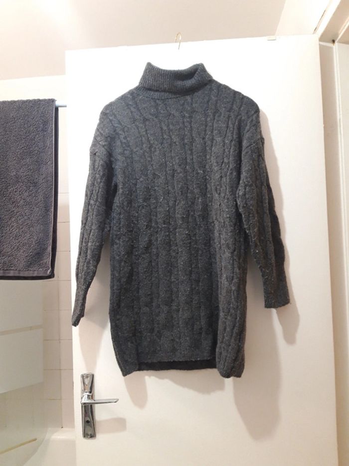 Pull long femme