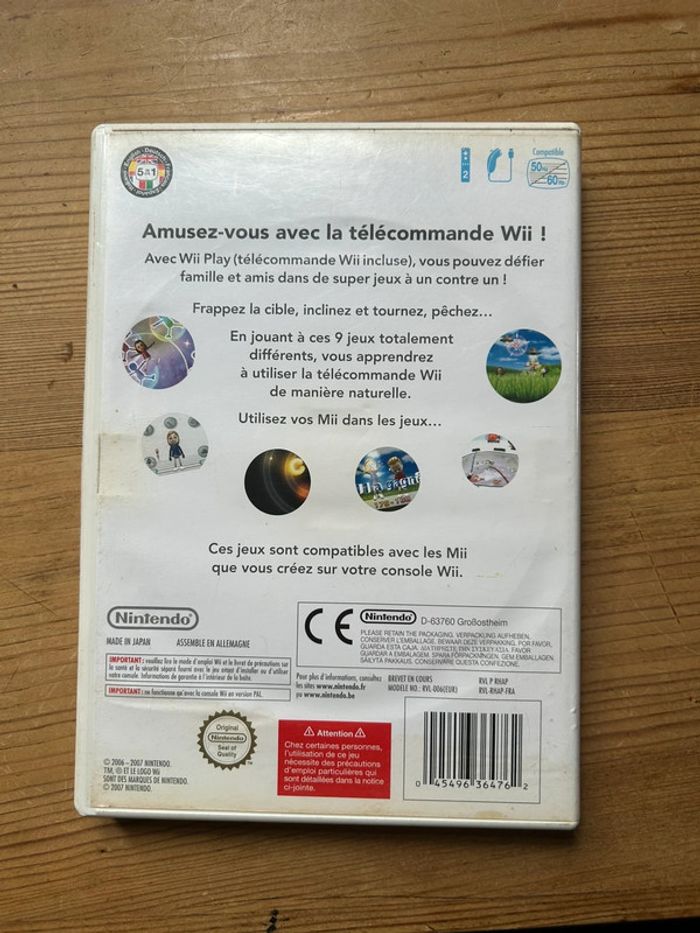 Jeu Nintendo Wii Wii Play - photo numéro 4