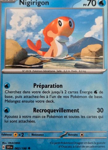 Nigirgon écarlate et violet