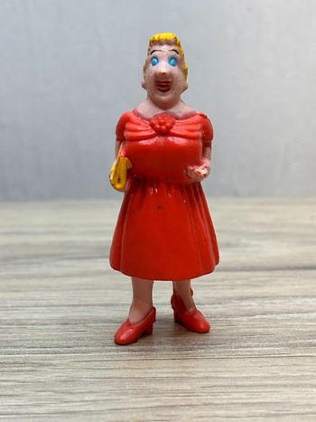 Figurine ancienne vintage bd Tintin publicitaire Esso