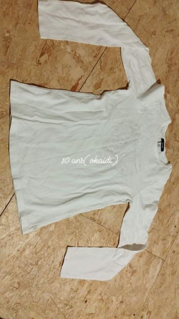Blouse longue manche fille 10 ans