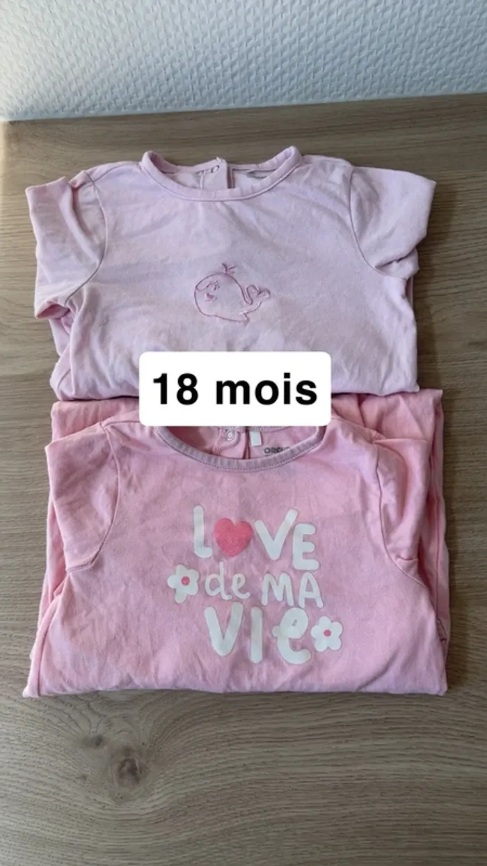 Lot de 2 pyjama Orchestra 18 mois