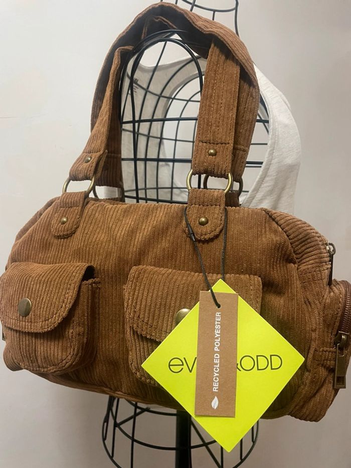 Sac à main de grande marque marron zalando Even&odd - photo numéro 6