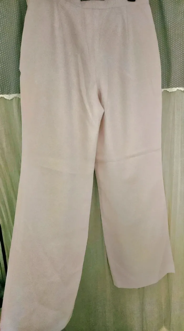 Pantalon rose poudré Votre Mode Taille 44 Neuf - photo numéro 4