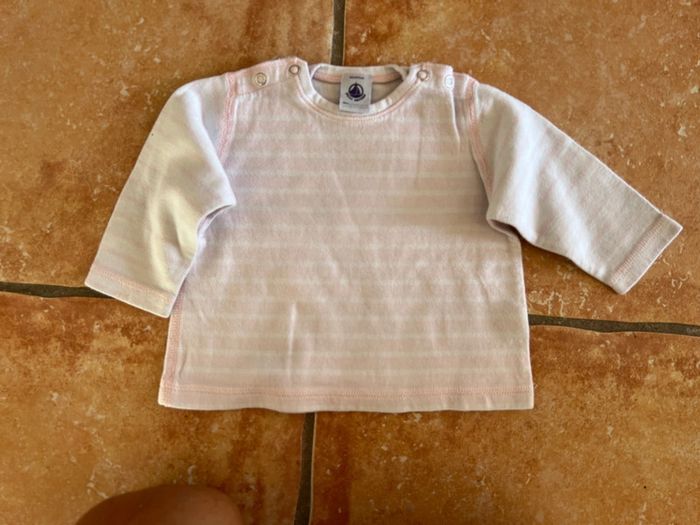 Lot 6 t-shirt manches longues 6mois - photo numéro 5