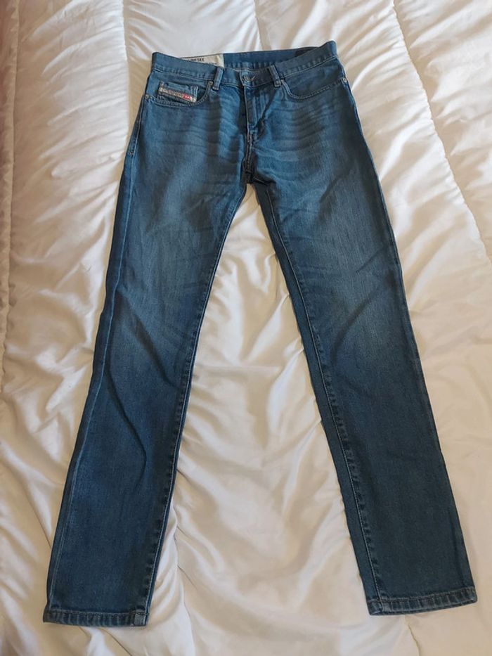 Jean bleu - photo numéro 2