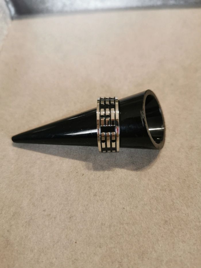 Bague homme acier tendance T9 - photo numéro 2