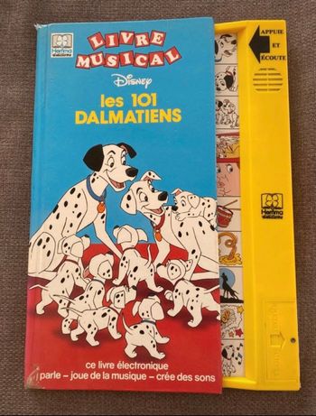 Livre musical Les 101 dalmatiens