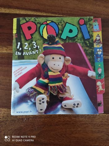Livre activités popi