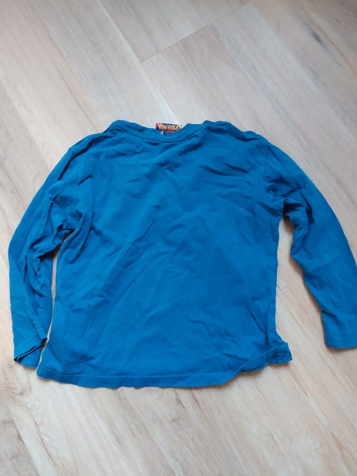 T-shirt spiderman 4 ans bleu - photo numéro 3