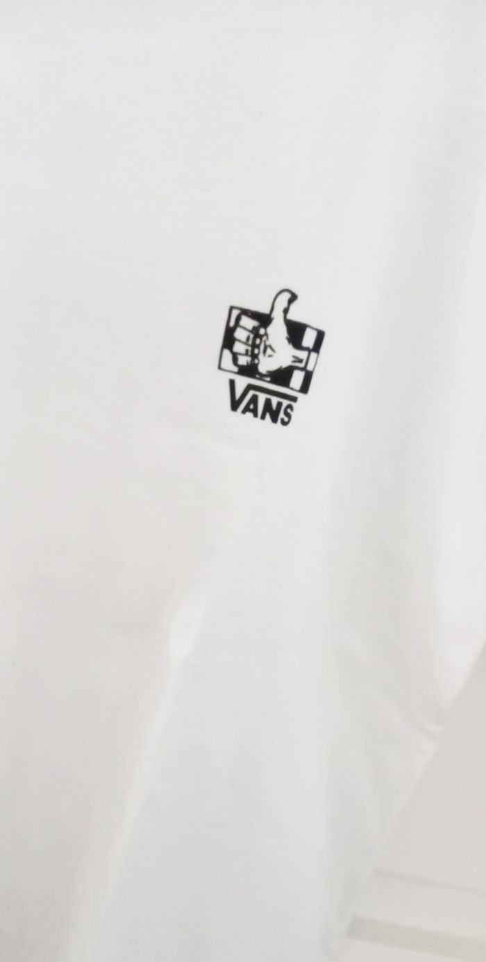 T-shirt blanc - Vans - (Taille M) Neuf sans étiquette - photo numéro 5