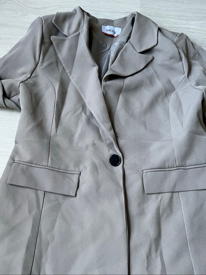 Blazer gris femme - photo numéro 2
