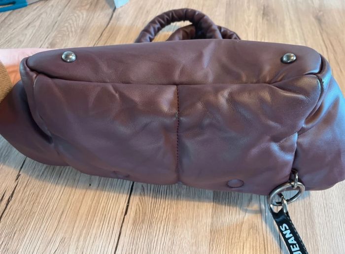 Sac à main bordeaux Pepe Jeans – porté épaule - photo numéro 4