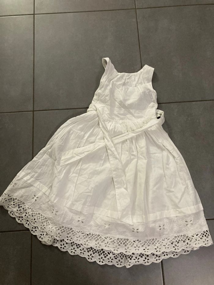 Vertbaudet robe fête cérémonie baptême mariage enfant fille 6 ans