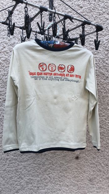 Tee-shirt manches longues garçon 10 ans