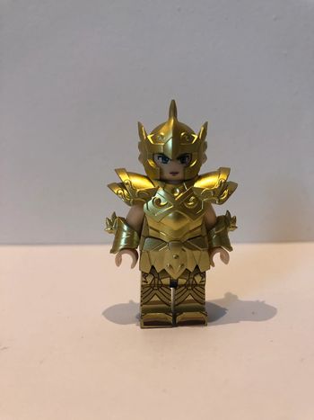 Figurine type lego Chevalier de Poisson. Les chevaliers du zodiaque. Saint Seiya