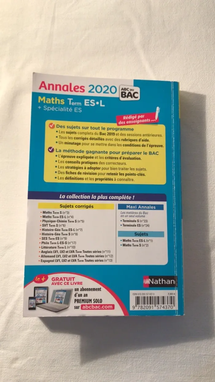Annales de maths - photo numéro 9