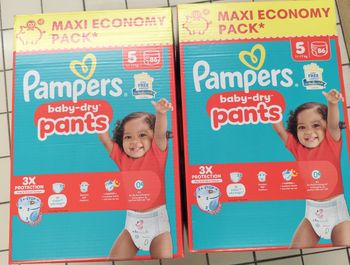 Couches Pampers baby-dry pants