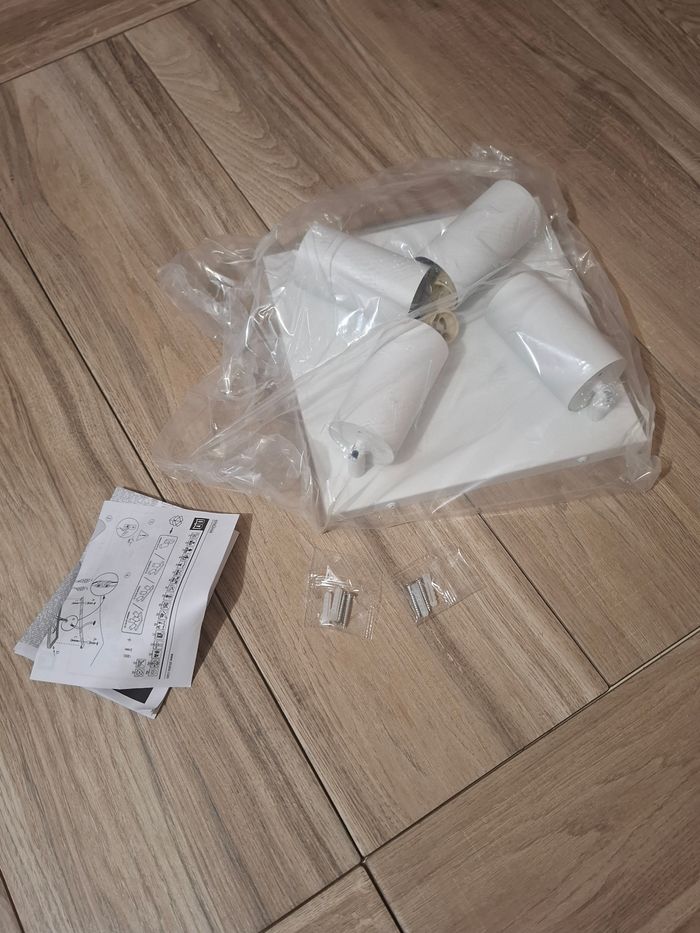 Spot plafond acier inoxydable lumière aluminium mobile blanc - photo numéro 2