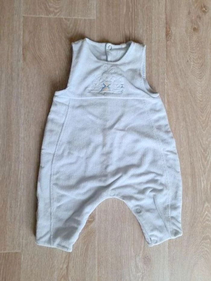 Combinaison velours bébé 3 mois