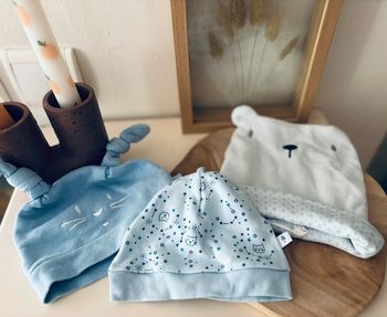 Lot bonnet naissance bébé