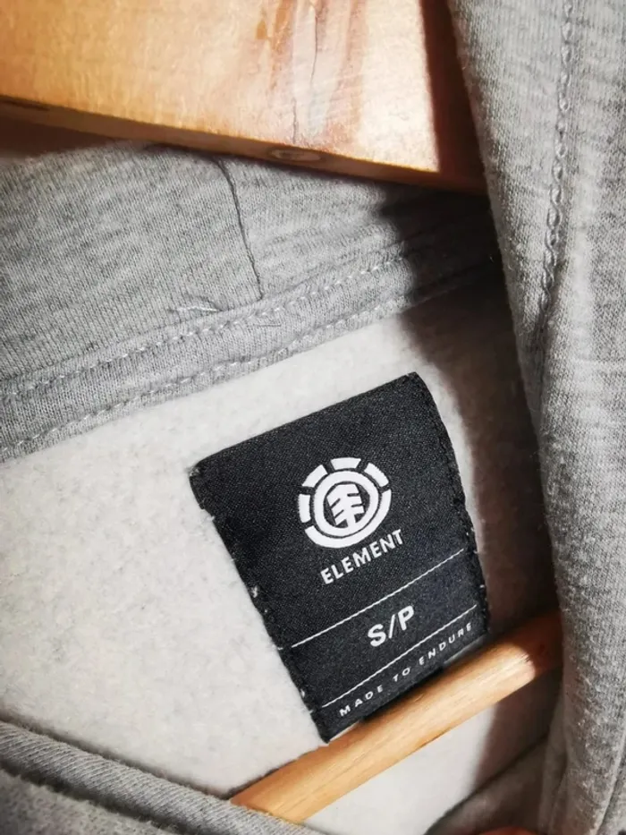 C29 sweat gris Element S - photo numéro 3