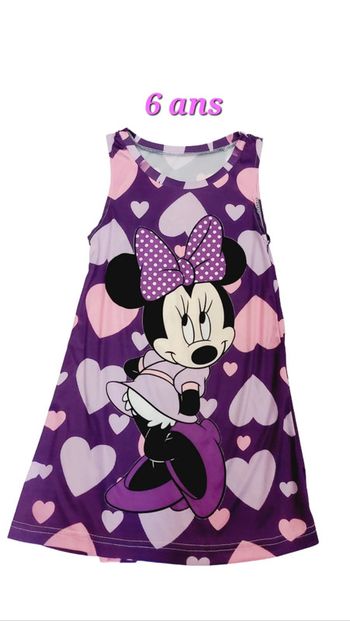 Robe Minnie 6 ans