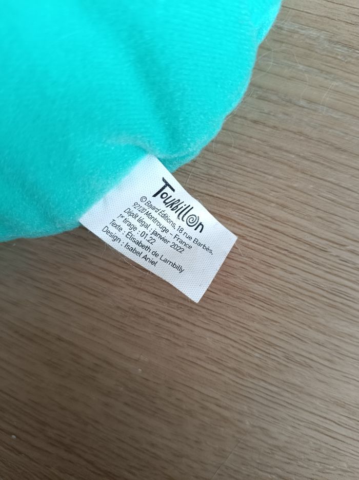 Peluche lapin grelot - Tourbillon- - photo numéro 2