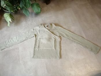 Pull avec capuche kaki Taille 2 Spot