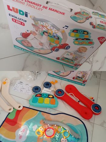 Chariot de marche (pousseur porteur)