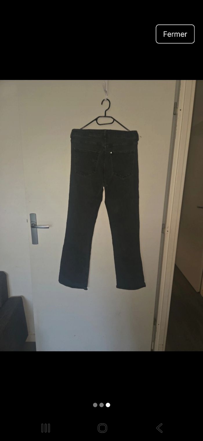 Jean bootcut noir - photo numéro 3