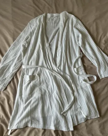 Peignoir blanc primark taille