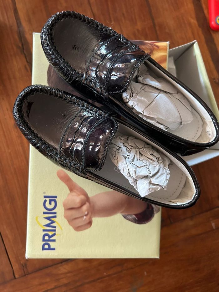 Mocassins vernis noire