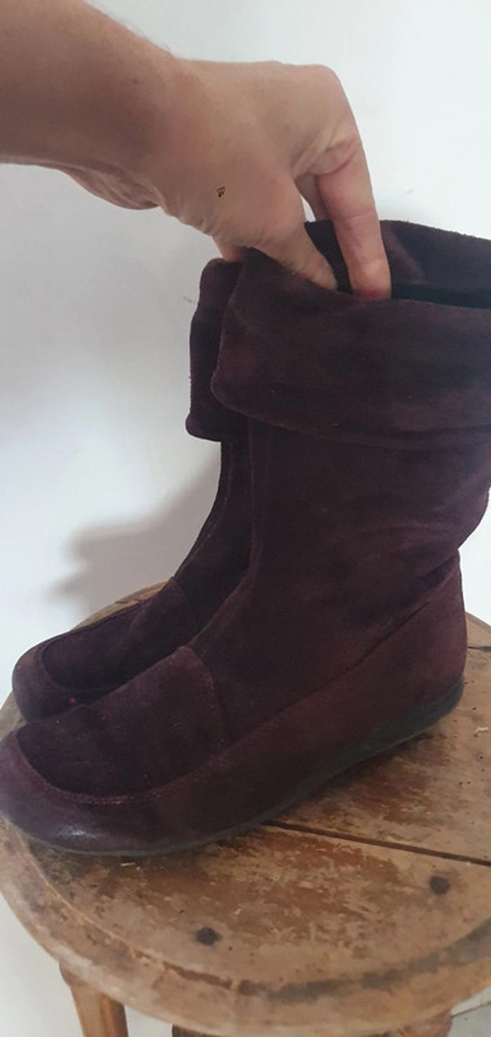 Bottes en daim - photo numéro 2