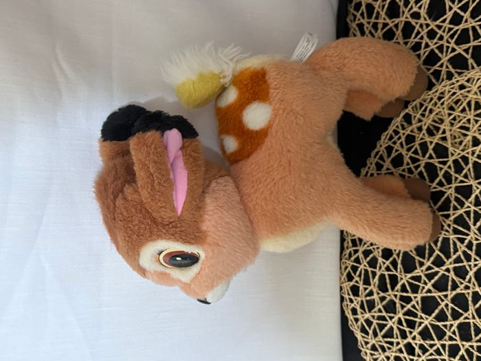 Peluche Bambi DISNEY Mattel vintage biche faon année 1992 - photo numéro 4