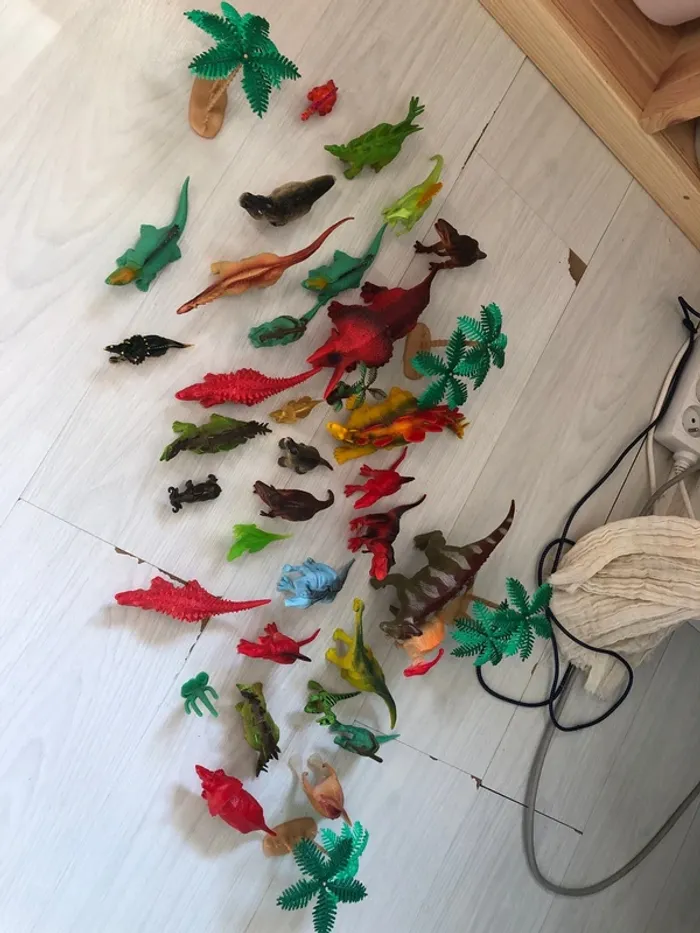 Animaux de la get et dinosaures